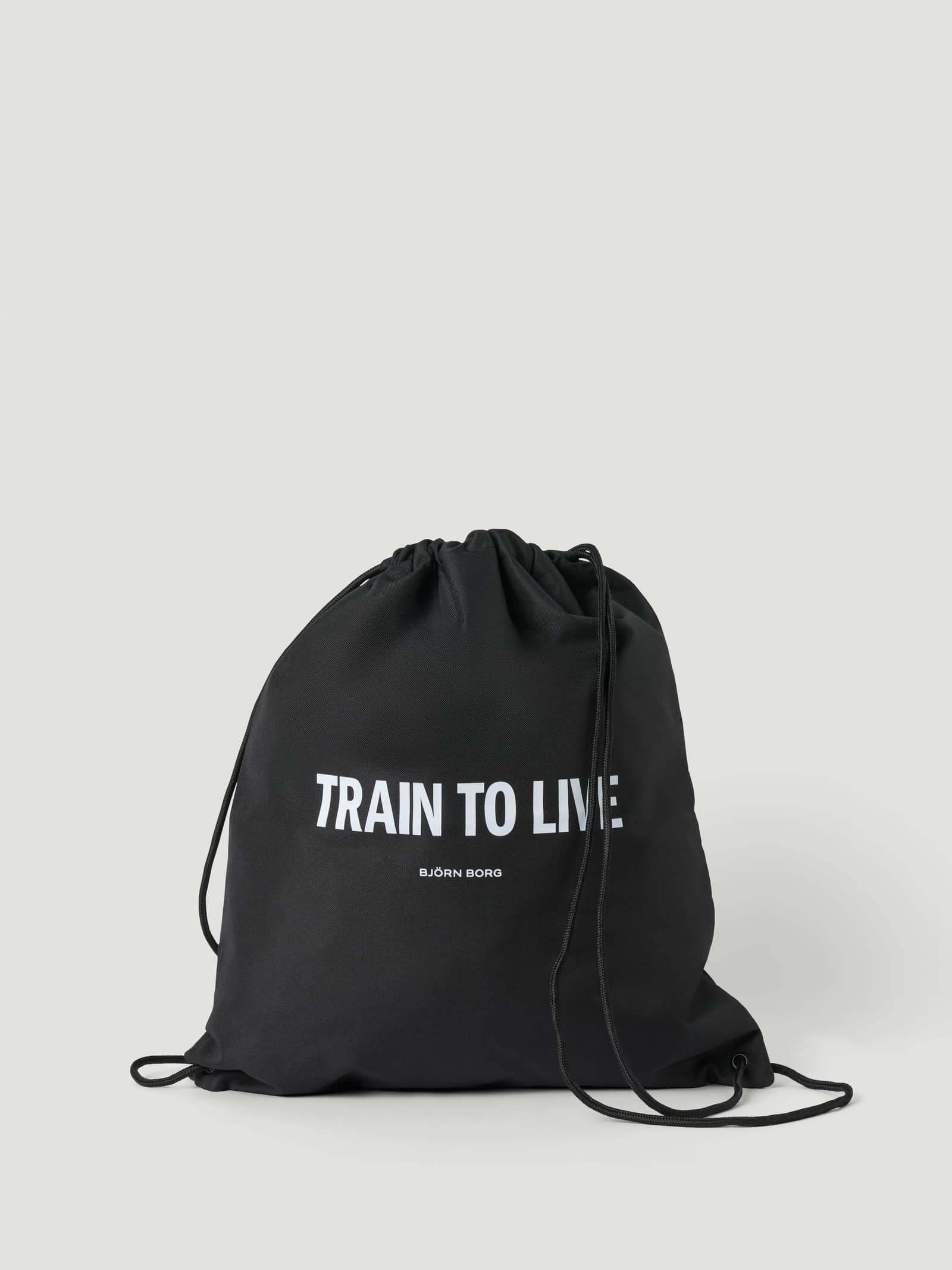 Björn Borg - Borg Logo Drawstring Bag Black Beauty Women - Image 1