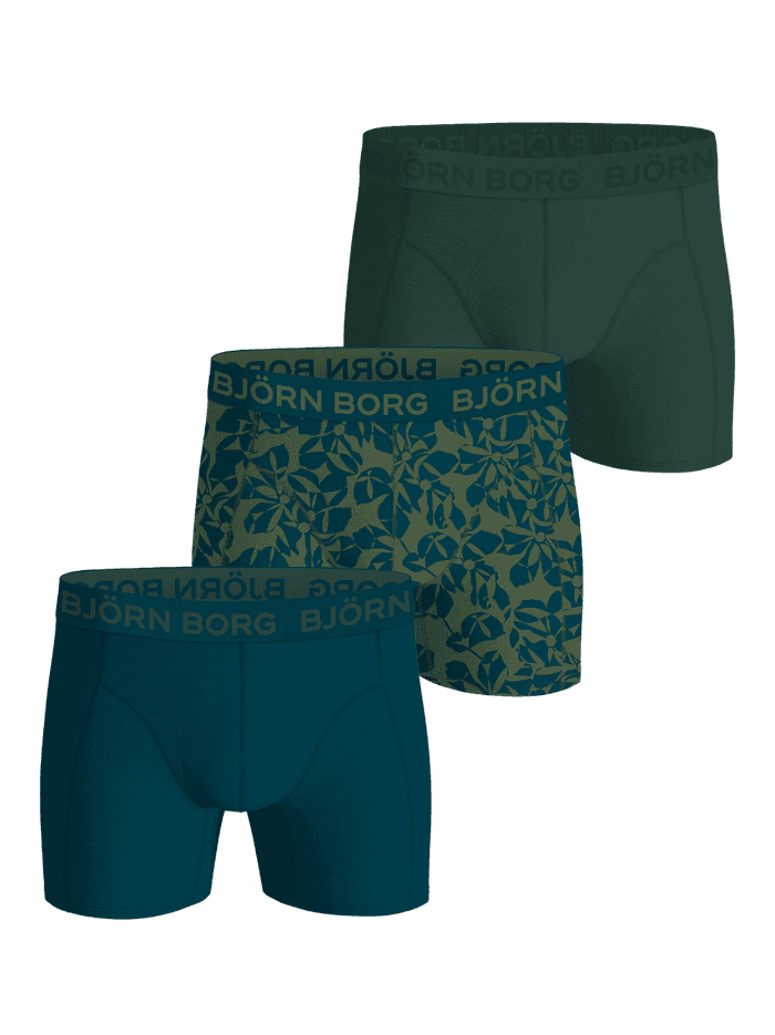 Björn Borg - Cotton Stretch Boxers 3-pack Multicolor