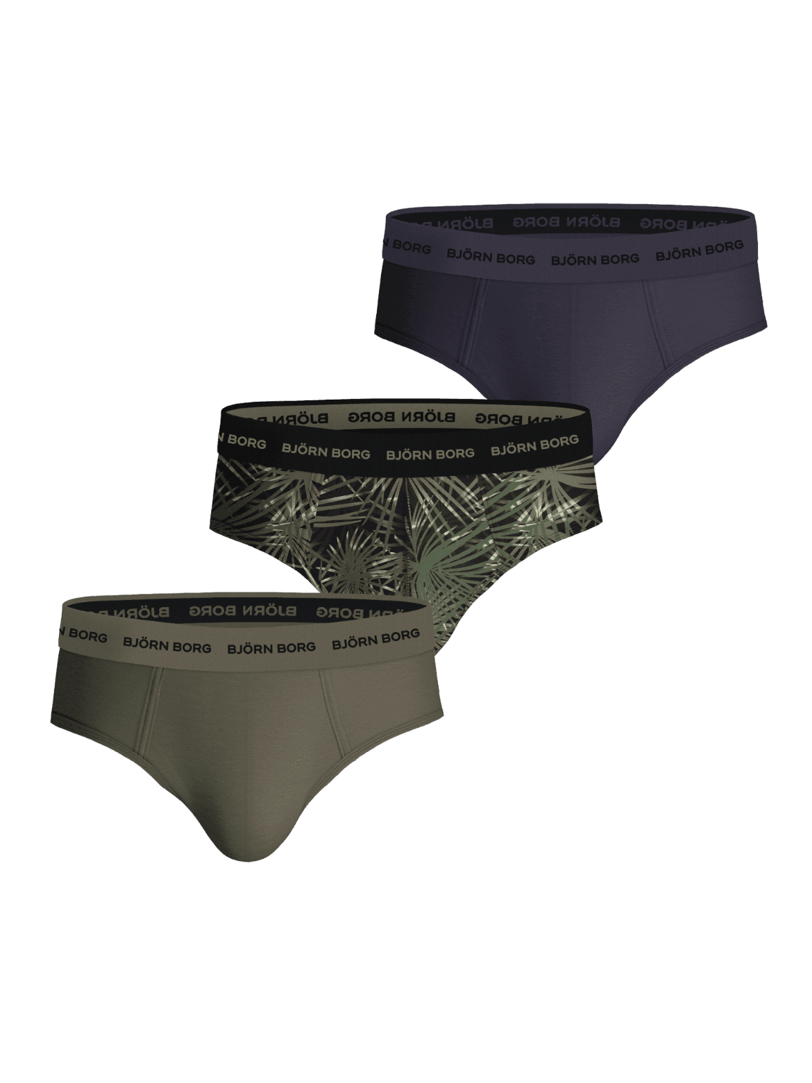 Björn Borg - Cotton Stretch Briefs 3-pack Multi Heren - Image 1