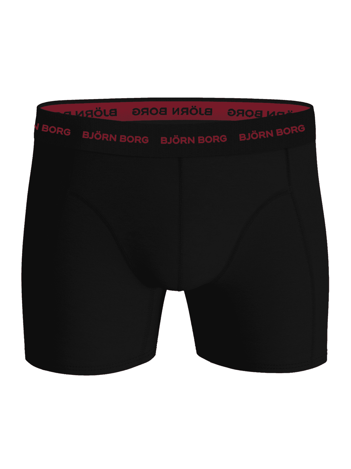 Cotton Stretch Boxers 5-pack in Black mit rotem Logo und weichen Boxerbriefs aus hochwertiger Baumwolle für perfekten Sitz. - Image 5