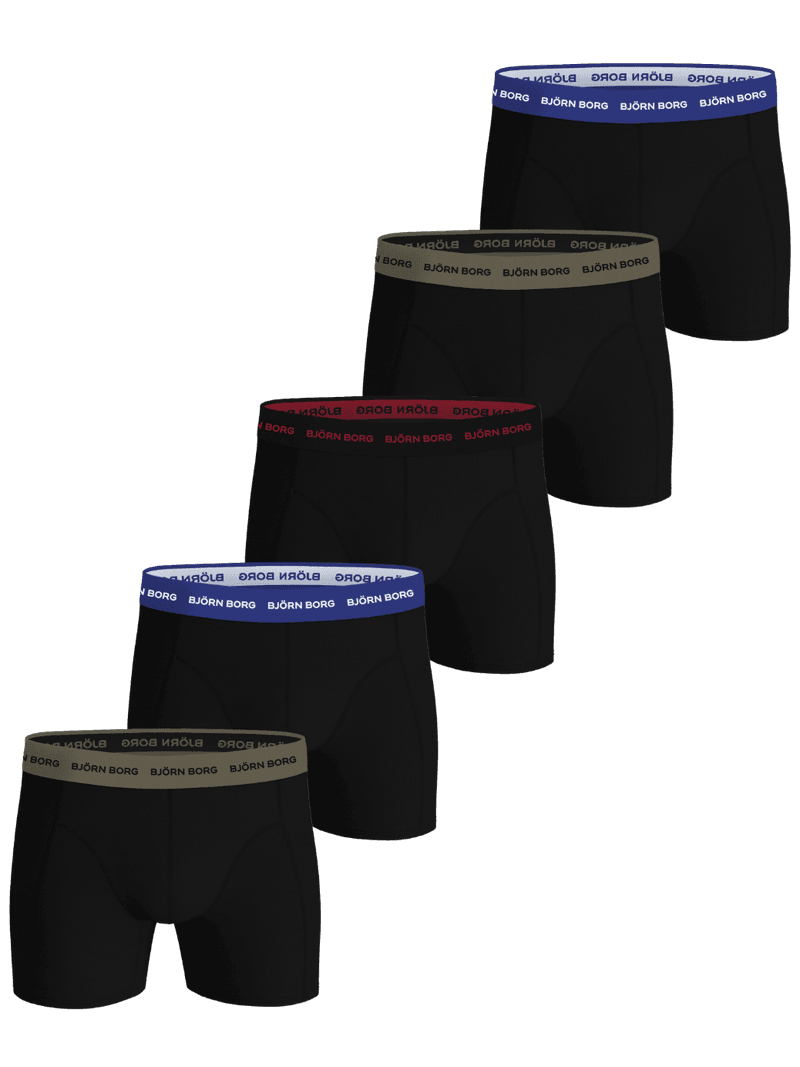 Cotton Stretch Boxers 5-pack
