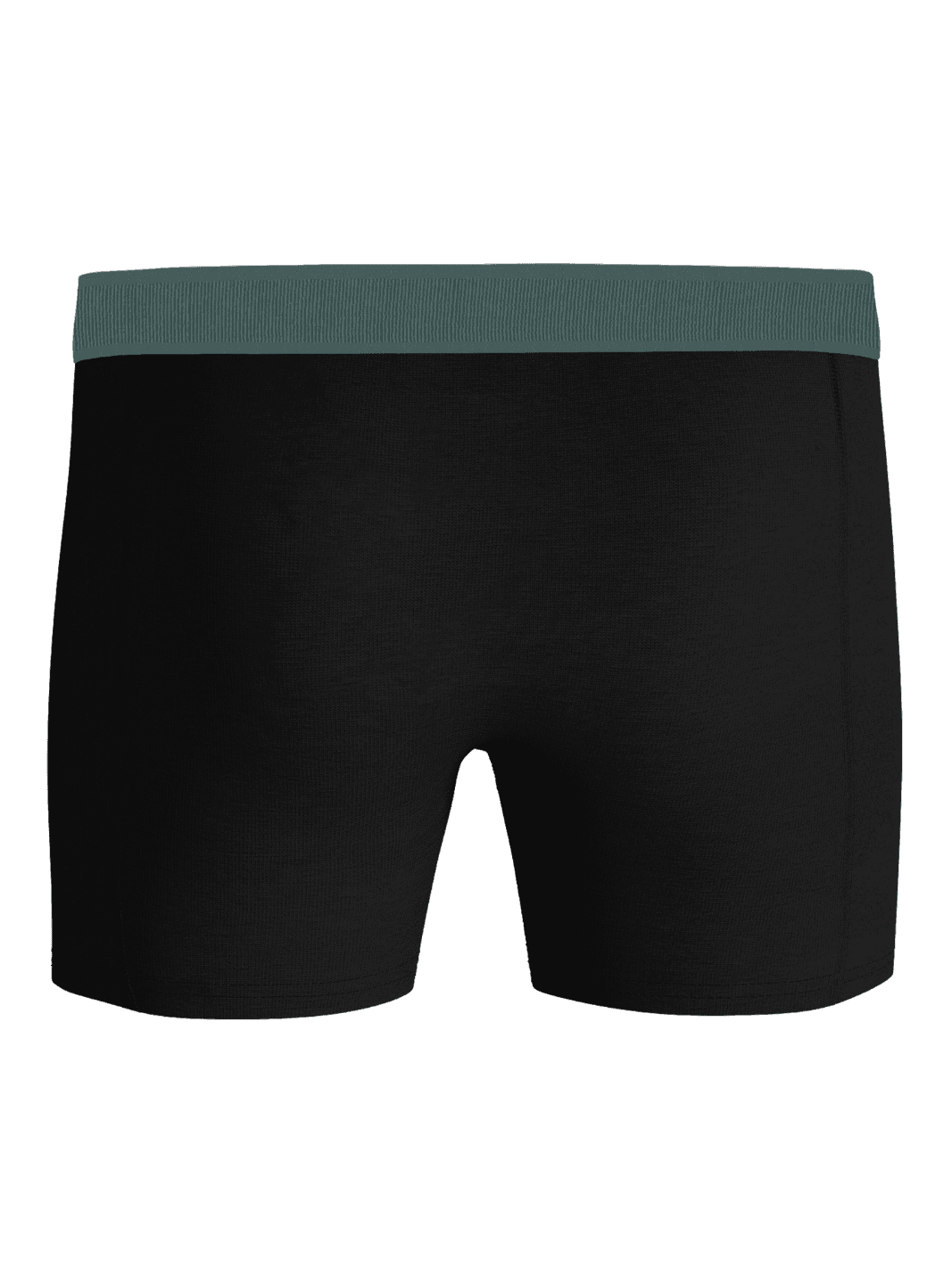 Organic Cotton Stretch Boxers 3-pack i Sort set bagfra med et blødt taljebånd og en funktionel pasform. - Image 3