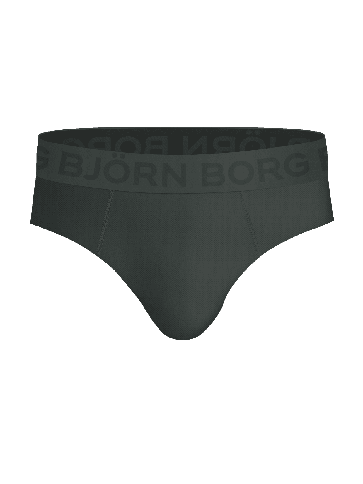 Groene Sports Mesh Briefs 2-pack van ademende mesh-stof voor performance training, vooraanzicht. - Image 3