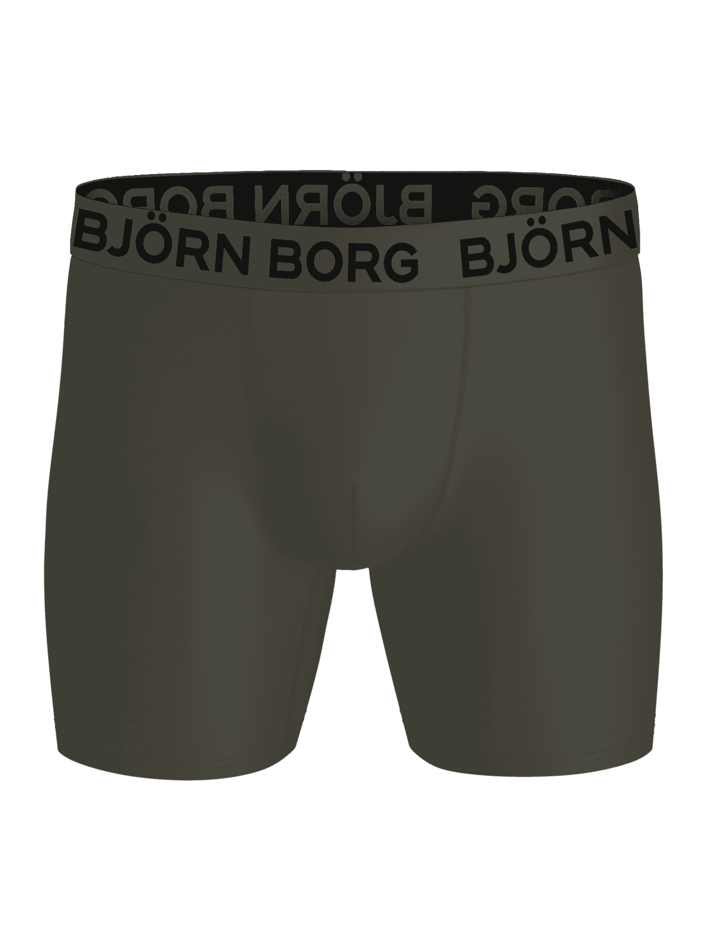 Groene Sports Microfiber Boxers 5-pack van sneldrogend microvezel voor training, vooraanzicht. - Image 6
