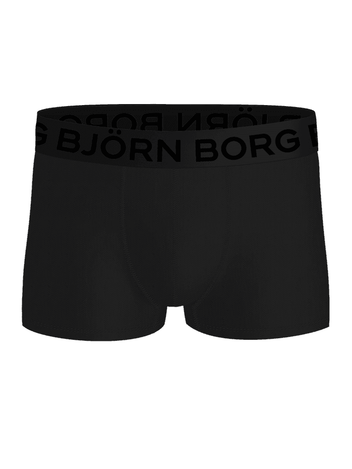 Sports Mesh Trunks 2-pack in zwart van ademend mesh voor trainingsprestaties, vooraanzicht. - Image 4
