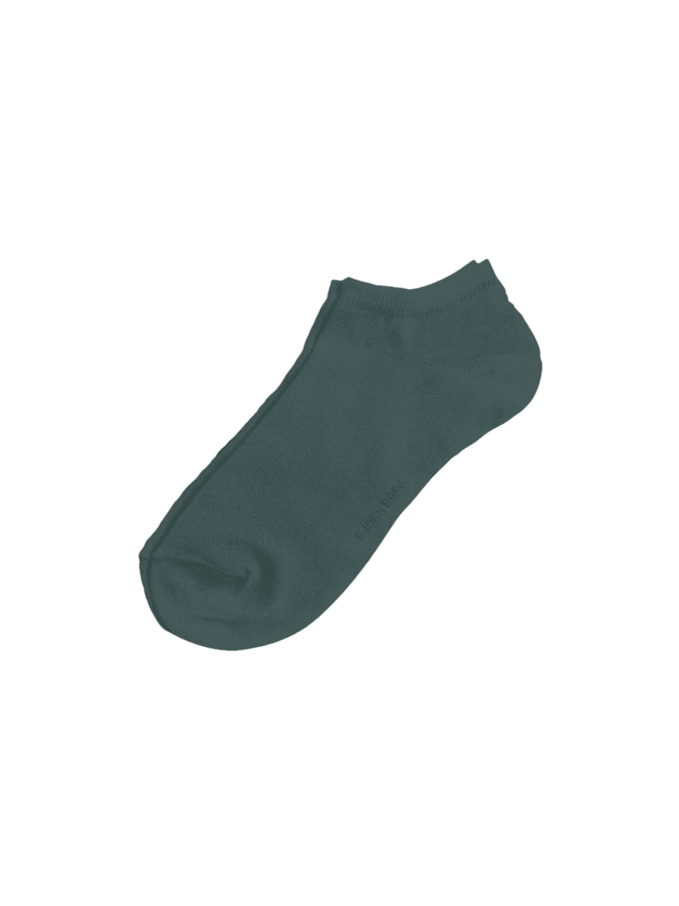 Essential Ankle Socks 3-pack in green with a tonal logo, soft cotton blend and ribbed cuff for a secure, comfortable fit. - Image 3