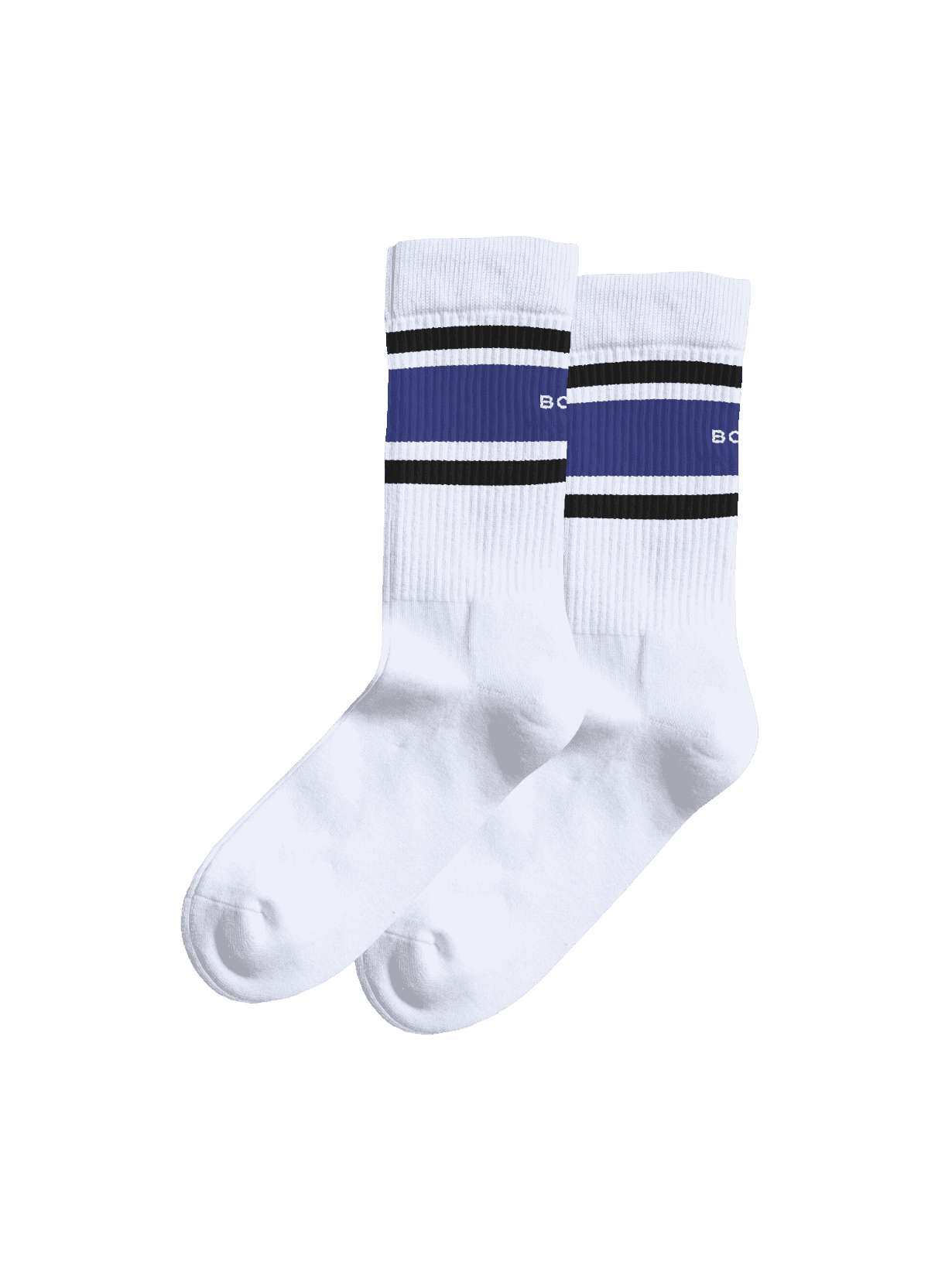Björn Borg - Core Crew Socks 2-pack Vit Dam - Image 1