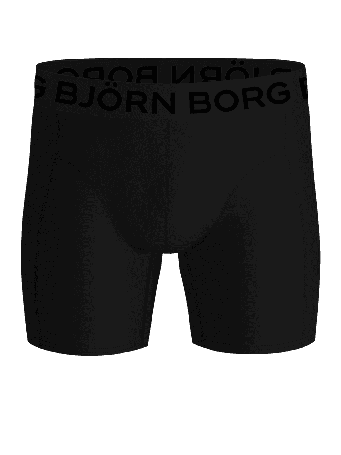 Björn Borg - Sports Lightweight Boxers + Wash Bag 7-pack Black