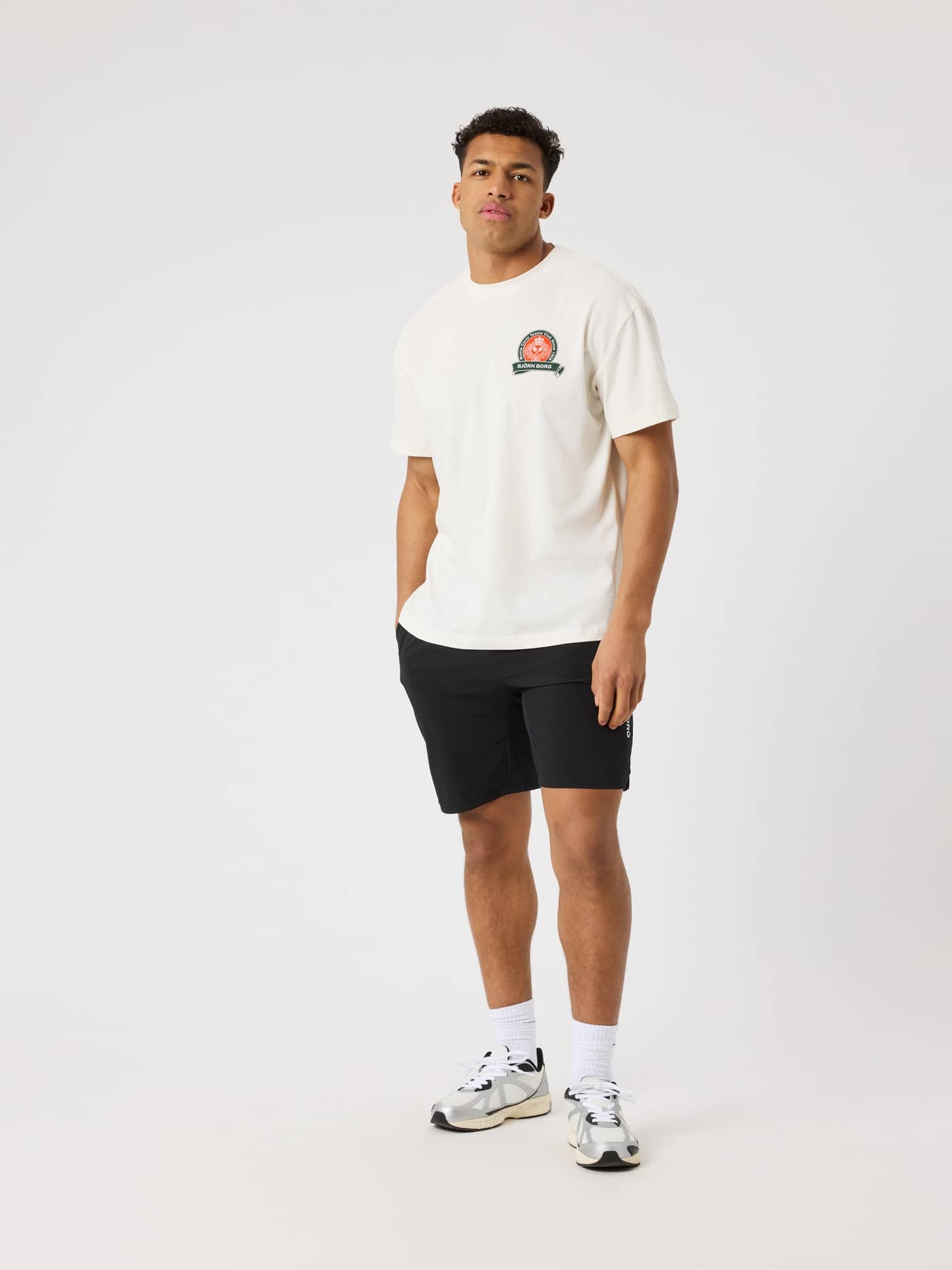 Björn Borg - Borg Gym Oversized T-Shirt Tofu Men - Image 3