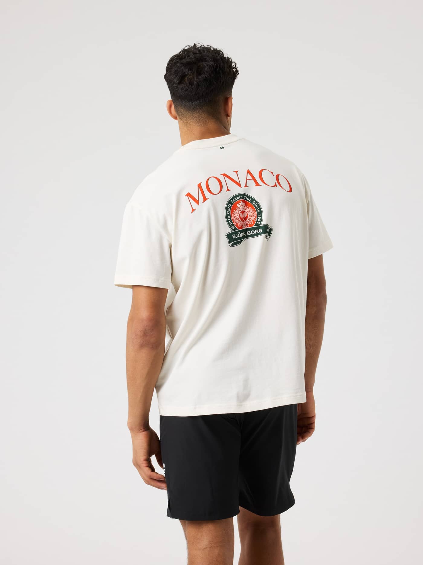 Björn Borg - Borg Gym Oversized T-Shirt Tofu Men - Image 2