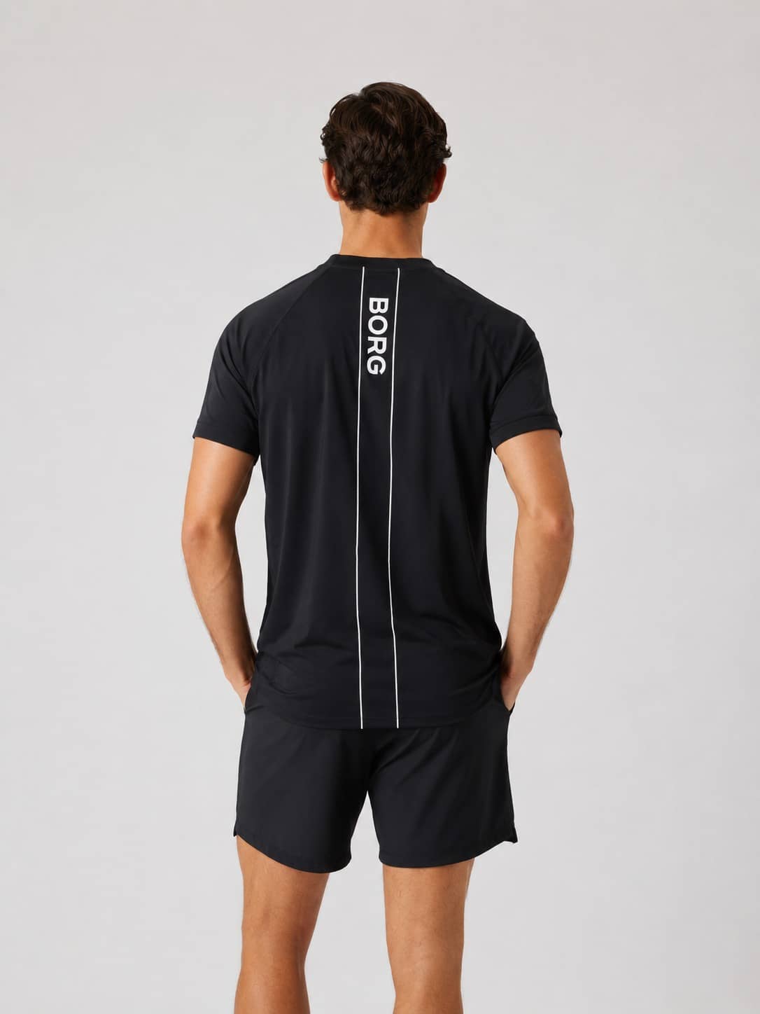Björn Borg - Ace Sports Polo Shirt Black Beauty Men - Image 2