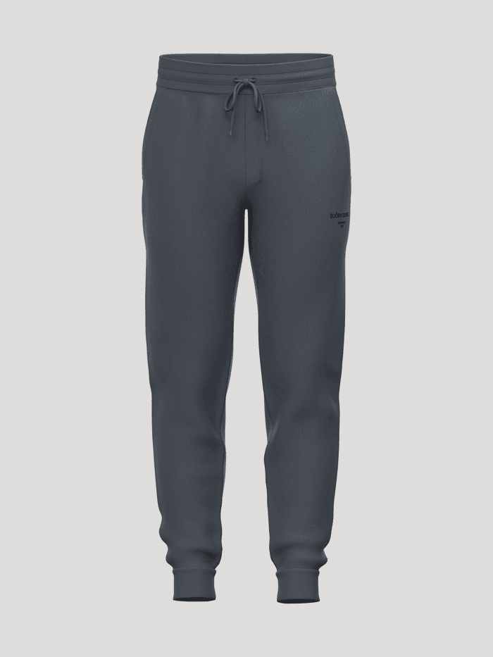 Borg Essential 1 Tapered Sweatpants in turbulance (grey) featuring an elasticated waistband and tapered legs.
