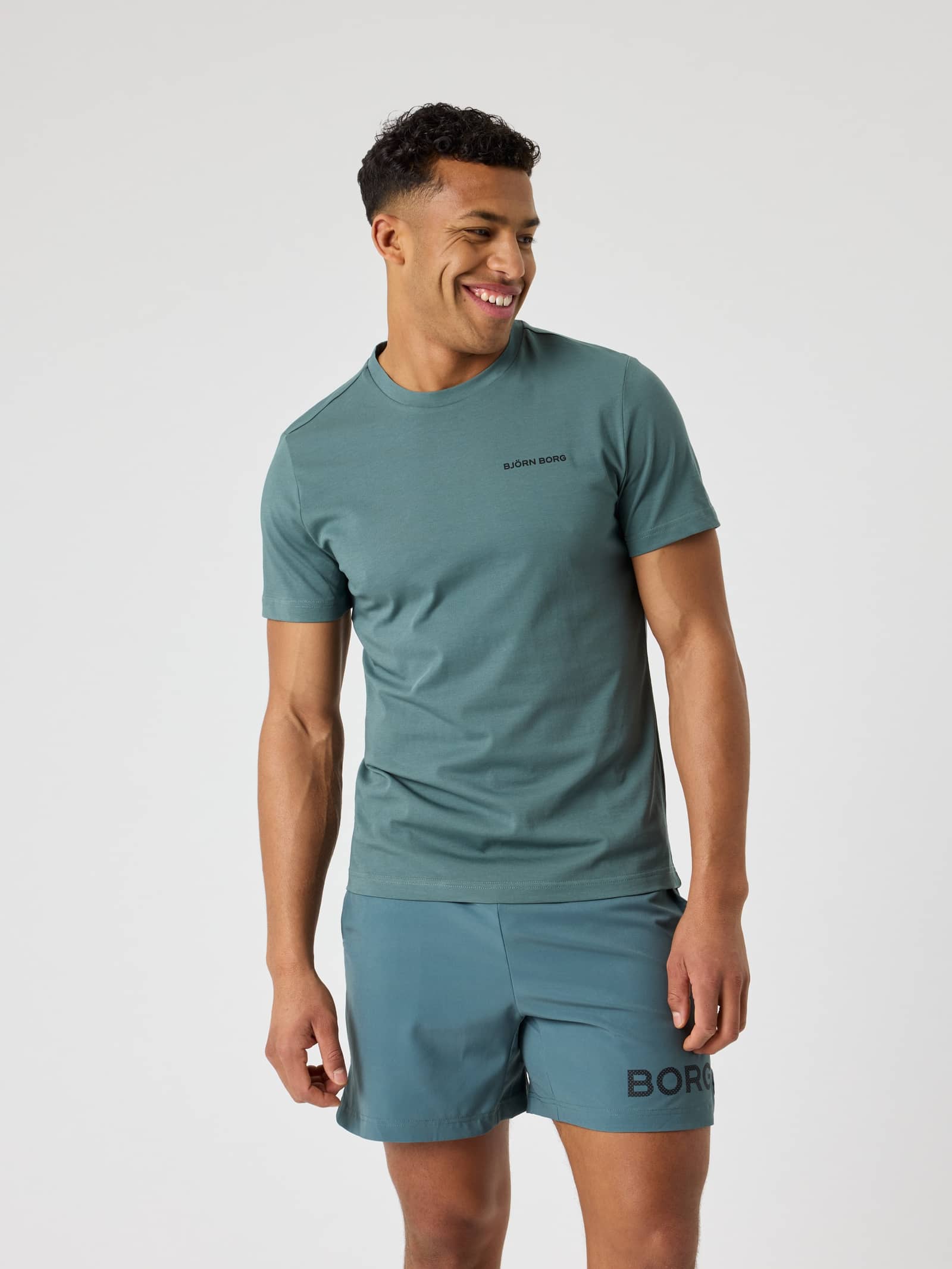 Björn Borg - Borg Sports T-Shirt Balsam Green Heren - Image 1