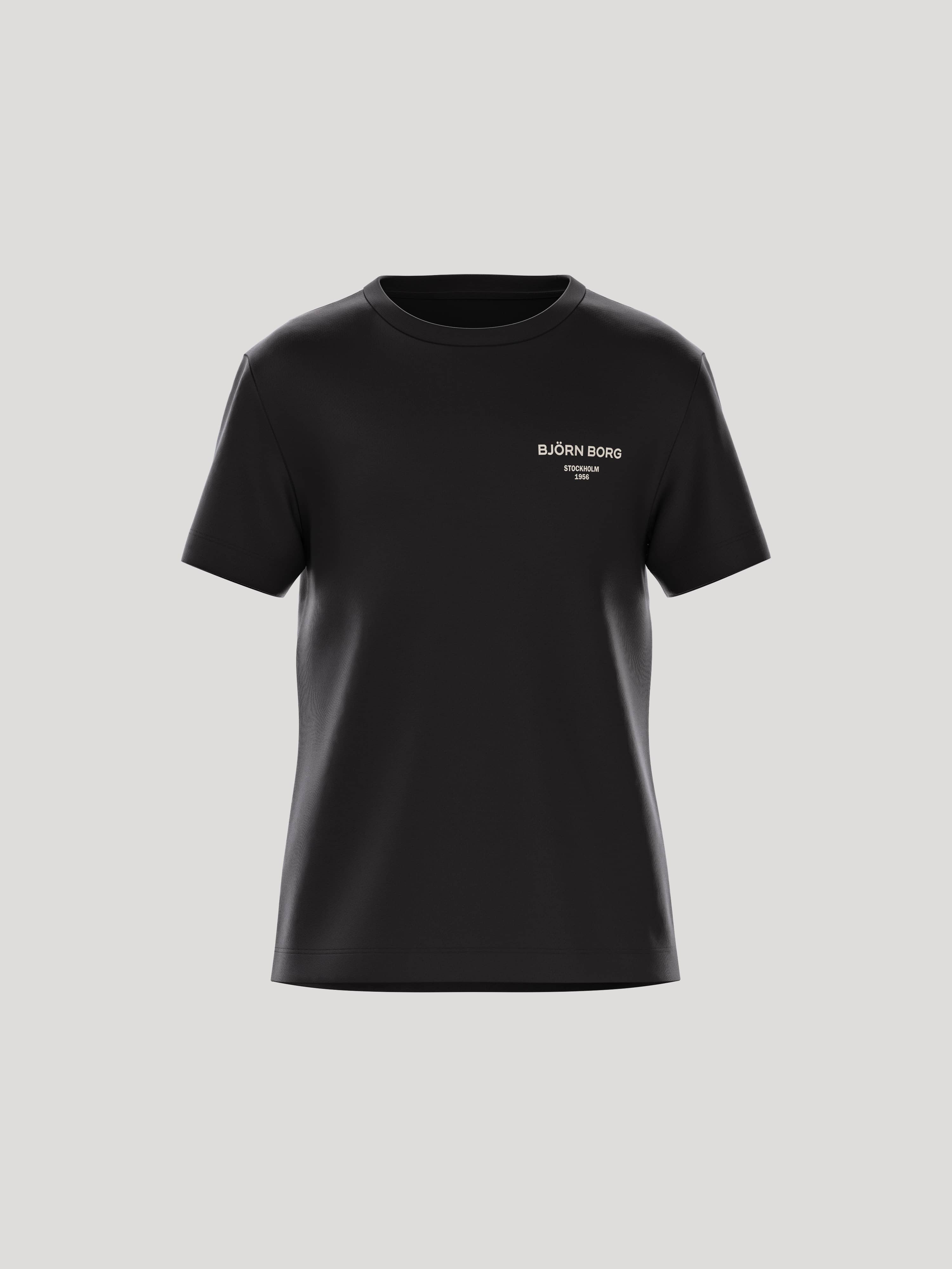 Borg Essential 1 T-Shirt - Kids - Posy Green | Björn Borg