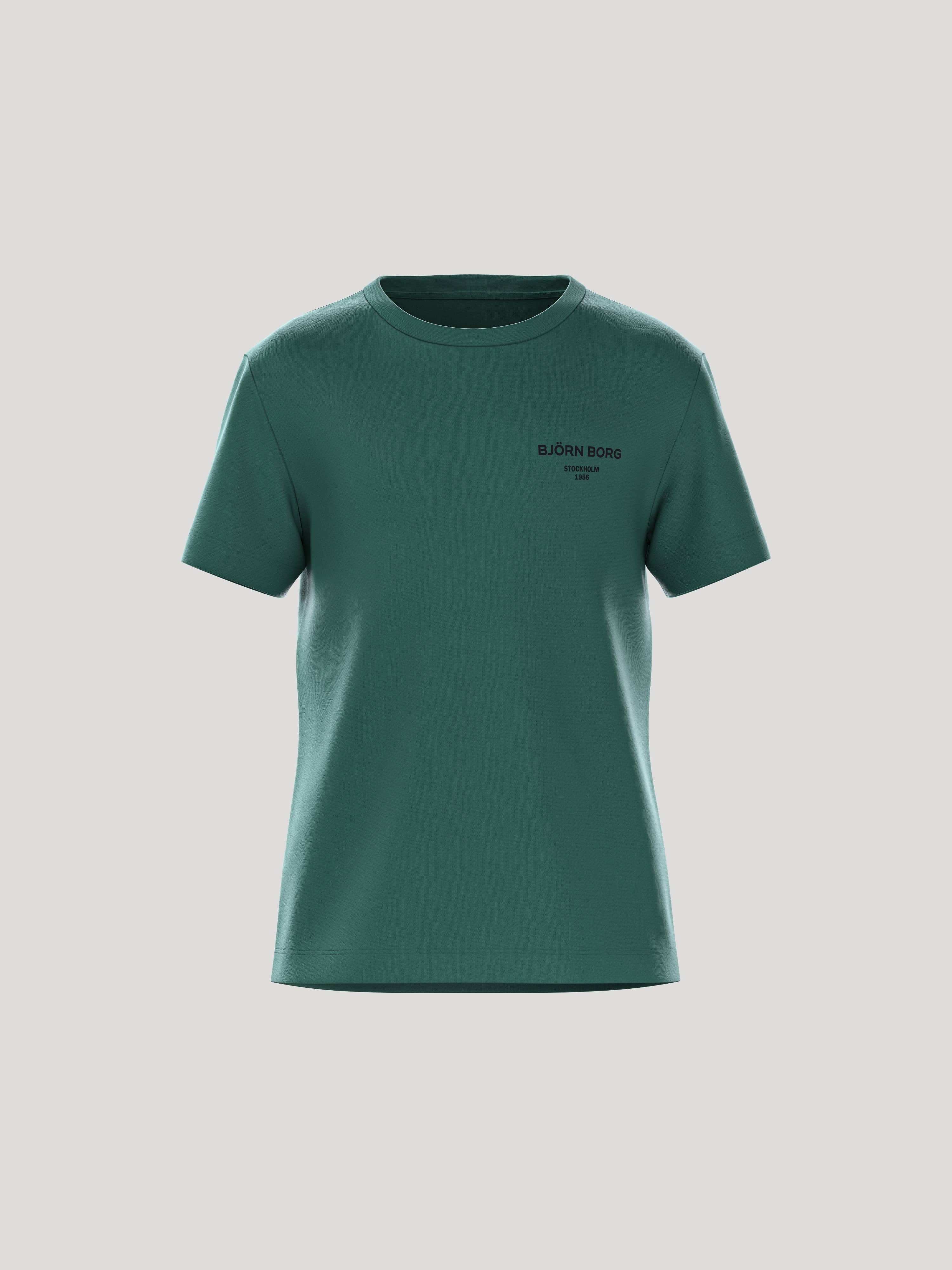 Borg Essential 1 T-Shirt - Kids - Posy Green | Björn Borg