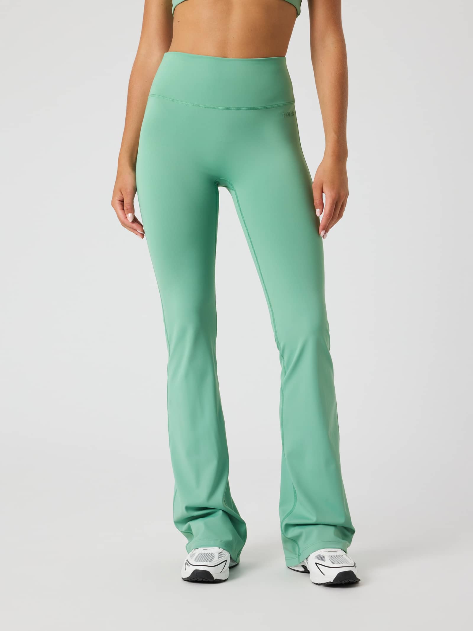 Björn Borg - Borg Flare Tights Regular Malachite Green Dames - Image 1