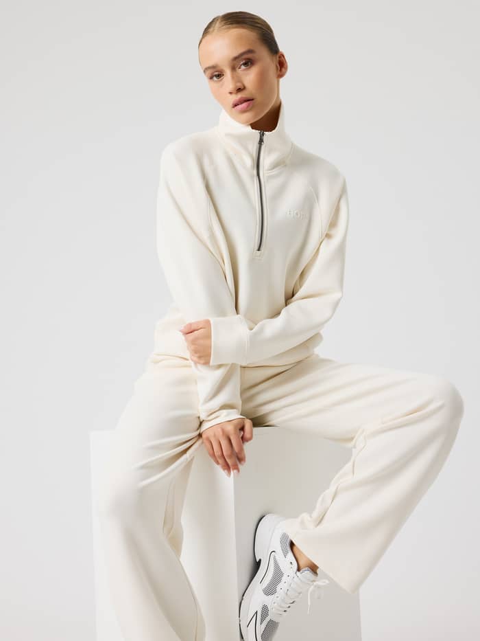 Björn Borg - Studio Soft Halfzip Sweatshirt Tofu