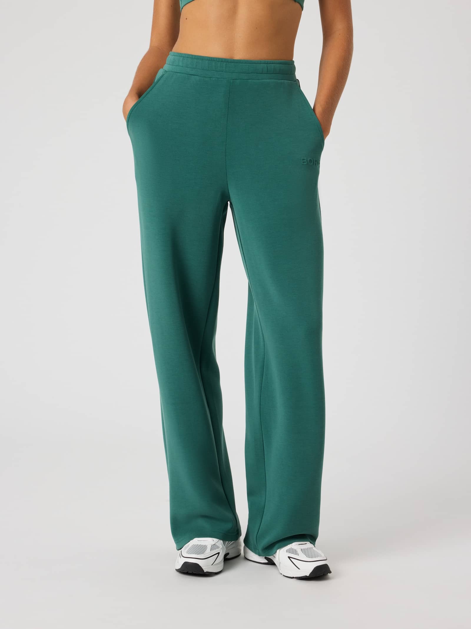Björn Borg - Studio Soft Sweatpants Mallard Green Women - Image 1