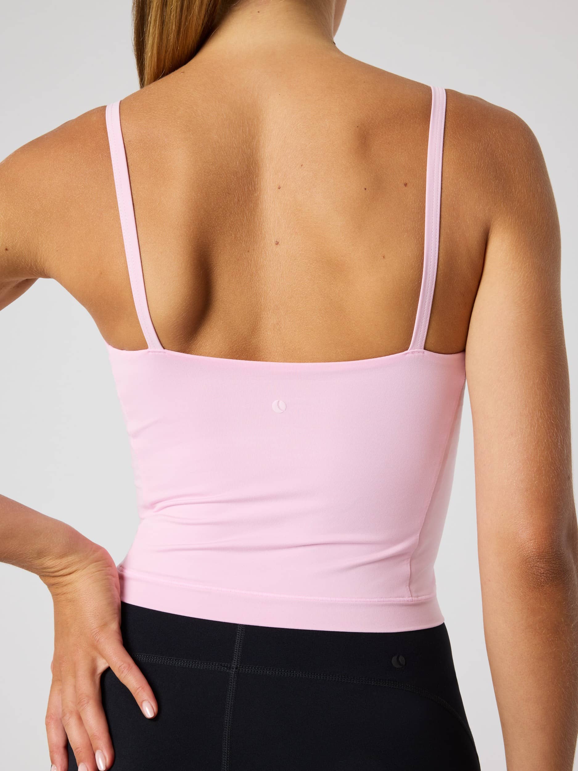 Studio Soft Cropped Tank Top - Women - Pink Lady | Björn Borg