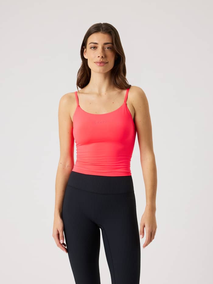 Björn Borg - Studio Soft Cropped Tank Top Diva Pink