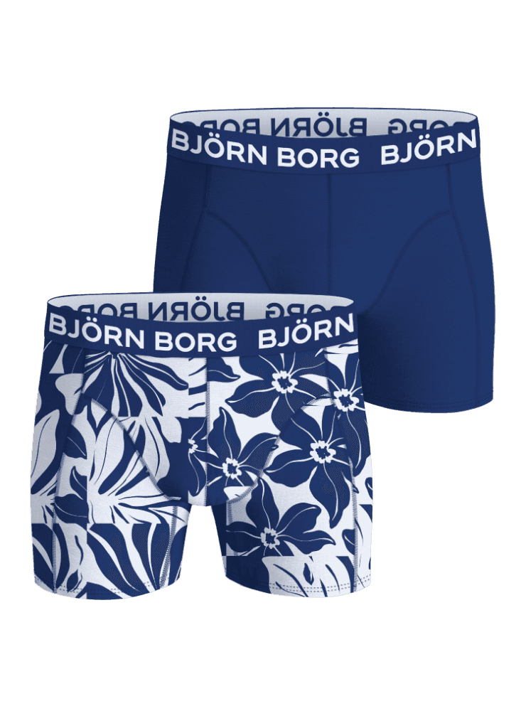 Björn Borg - Bamboo Cotton Blend Boxers 2-pack Mehrfarbig Men - Image 1