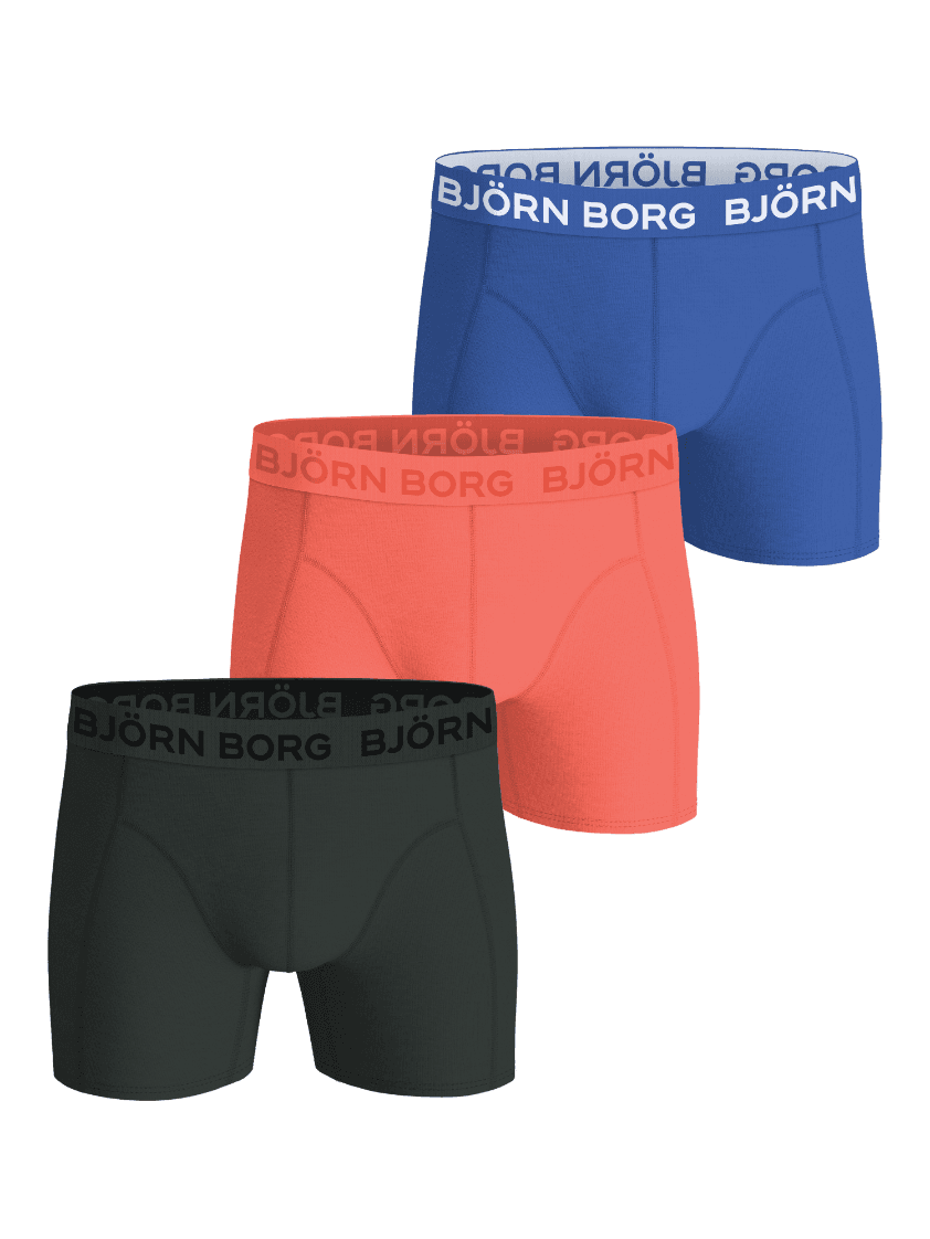 Björn Borg - Cotton Stretch Boxers 3-pack Mehrfarbig Men - Image 1