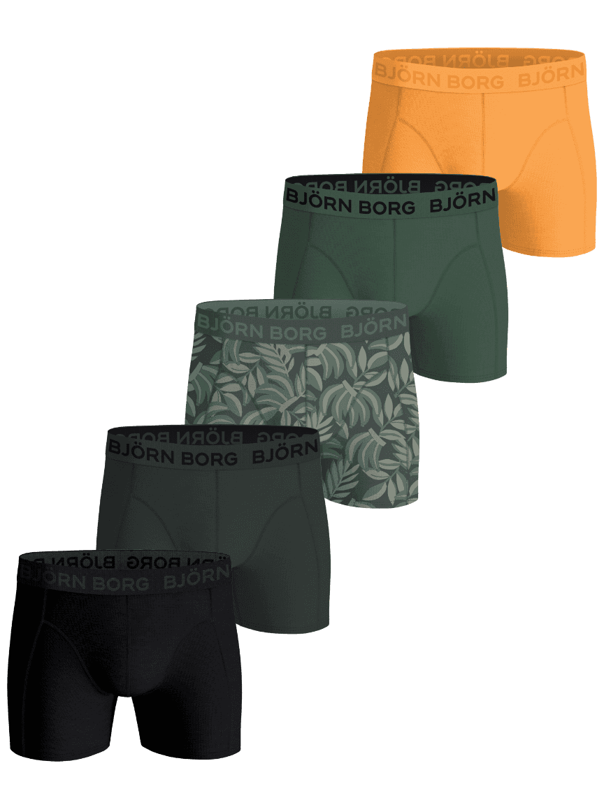 Björn Borg - Cotton Stretch Boxers 5-pack Mehrfarbig Men - Image 1