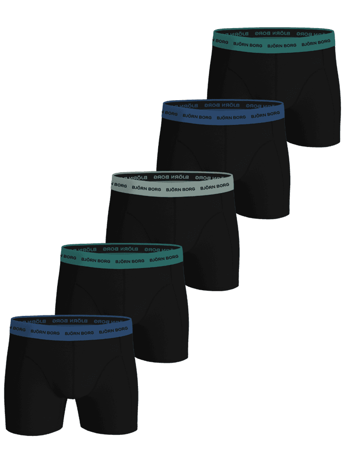 Björn Borg - Cotton Stretch Boxers 5-pack Multi
