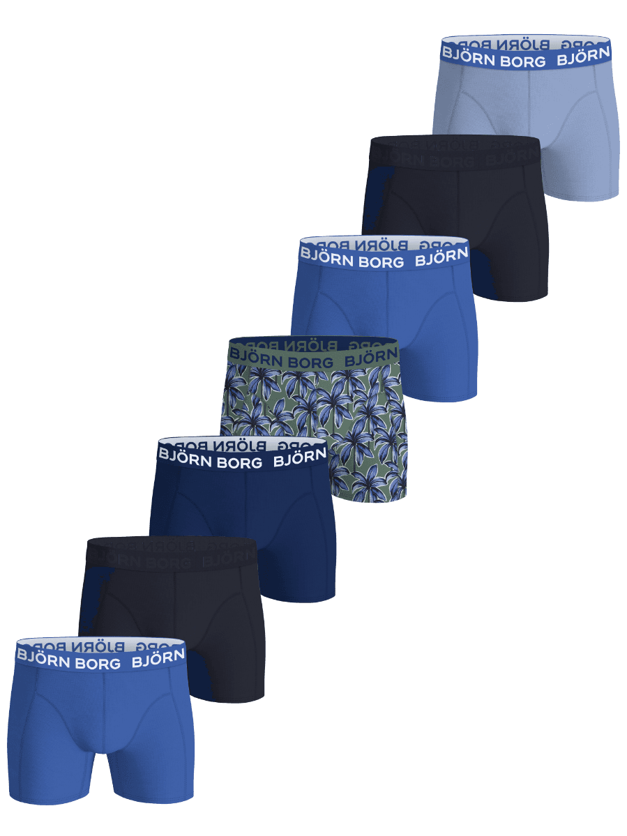 Björn Borg - Cotton Stretch Boxers 7-pack Multi Heren - Image 1