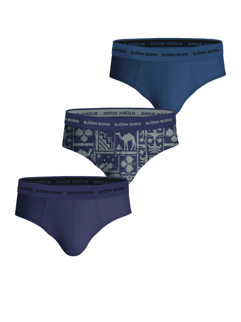 Cotton Stretch Briefs 3-pack