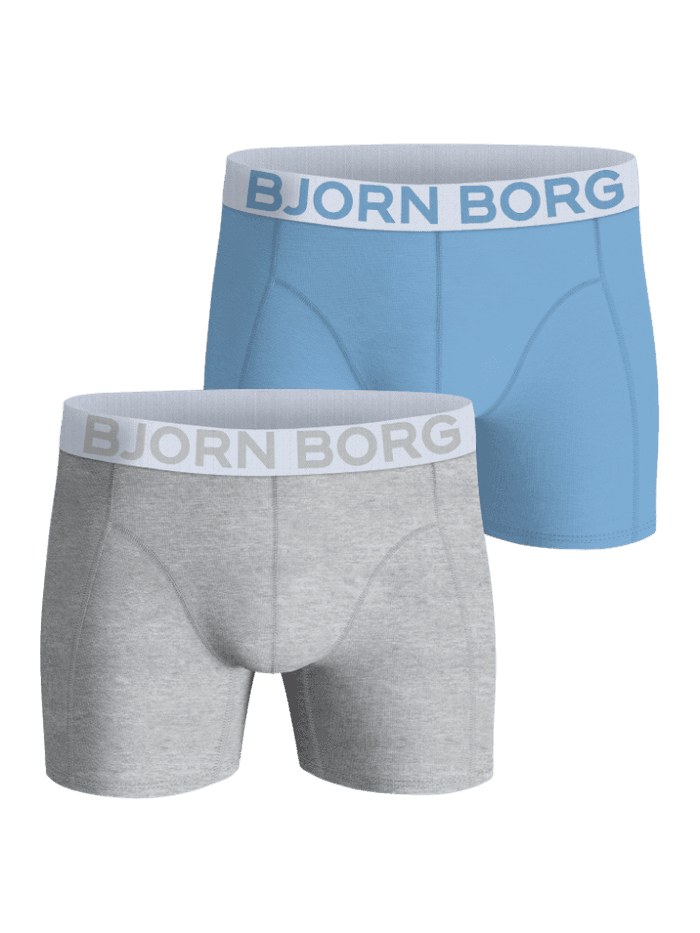 Björn Borg - Organic Cotton Stretch Boxers 2-pack Mehrfarbig