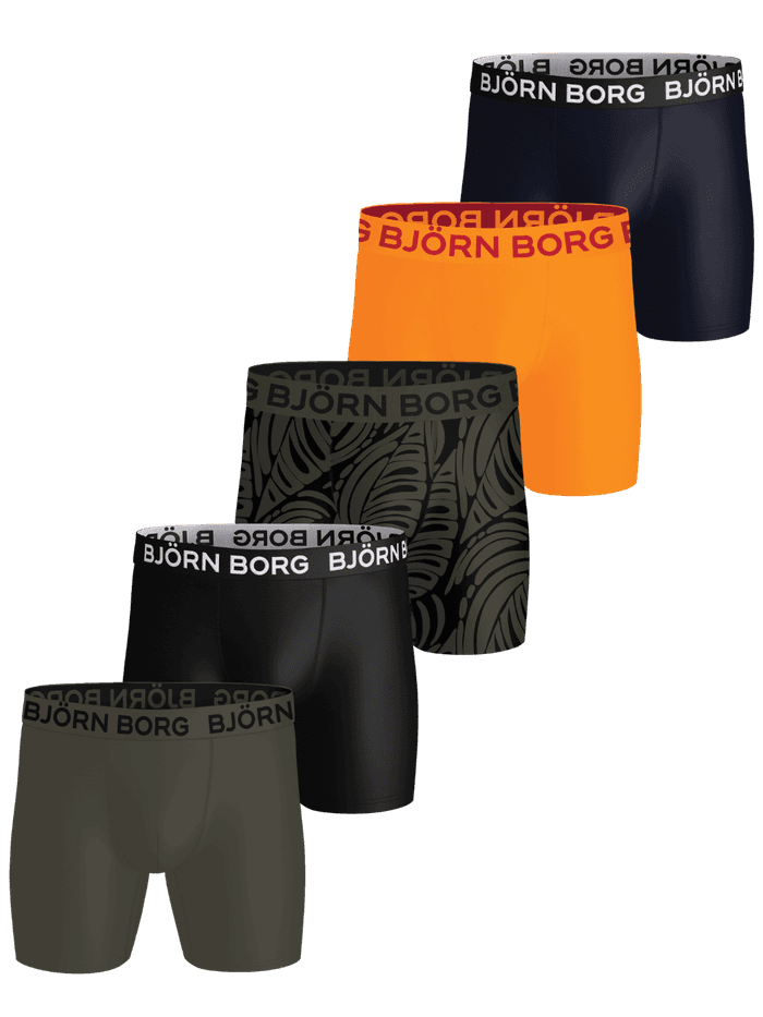 Björn Borg - Sports Microfiber Boxers 5-pack Multi