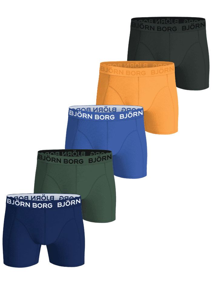 Björn Borg - Cotton Stretch Boxers 5-pack Multi