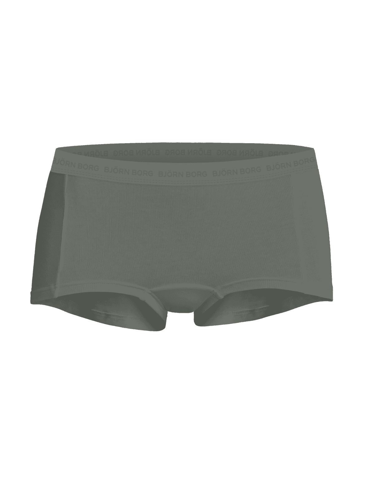 Everyday Cotton Boxer Shorts 5-pack in green, featuring a soft organic cotton blend and a comfortable mid-rise fit. - Image 3