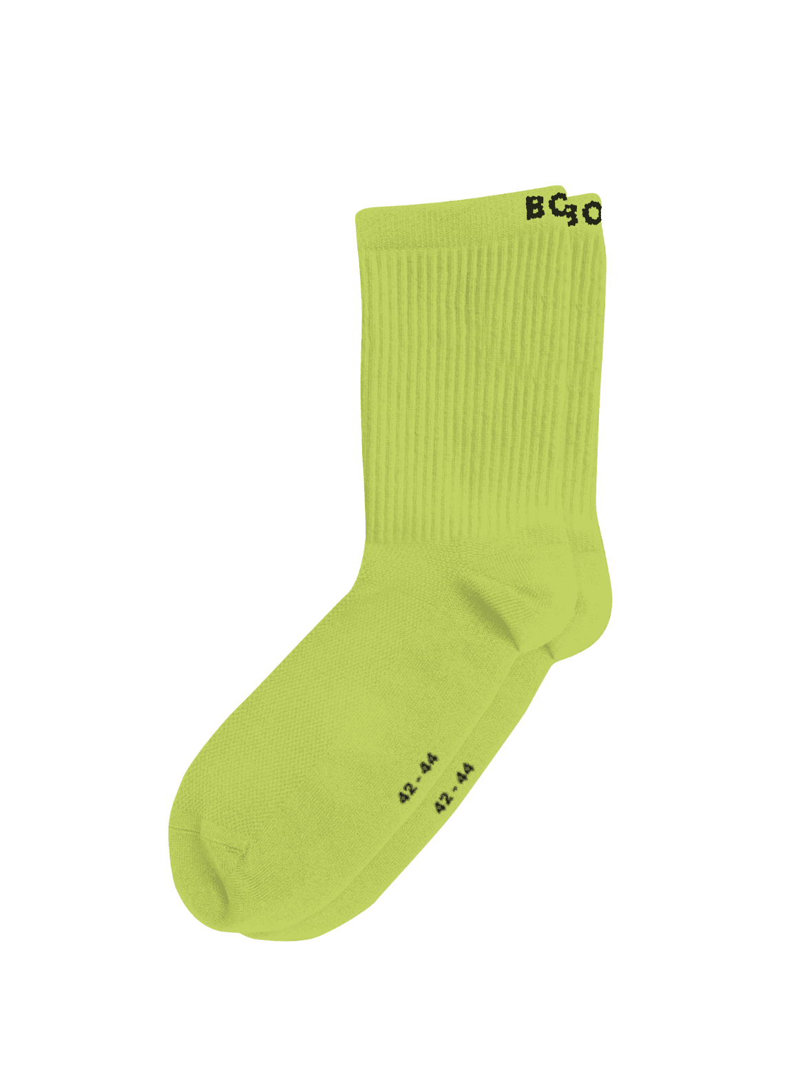 Chaussettes Sports Socks 3-pack vertes avec logo noir et mesh respirant pour l'entraînement et le running. - Image 4