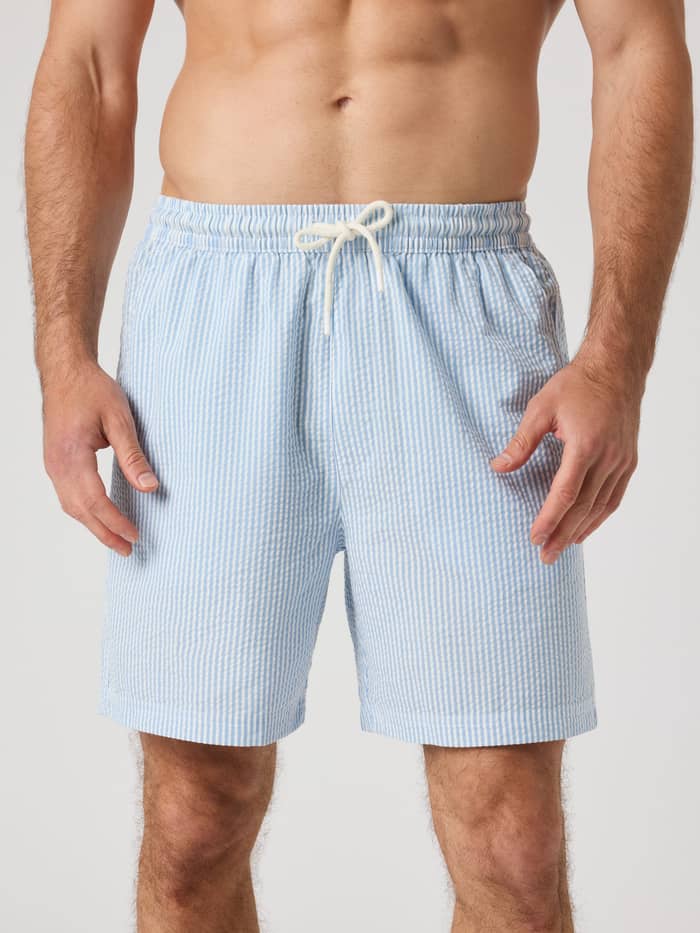 Björn Borg - Borg Seersucker Resort Shorts Shirt Stripe 1