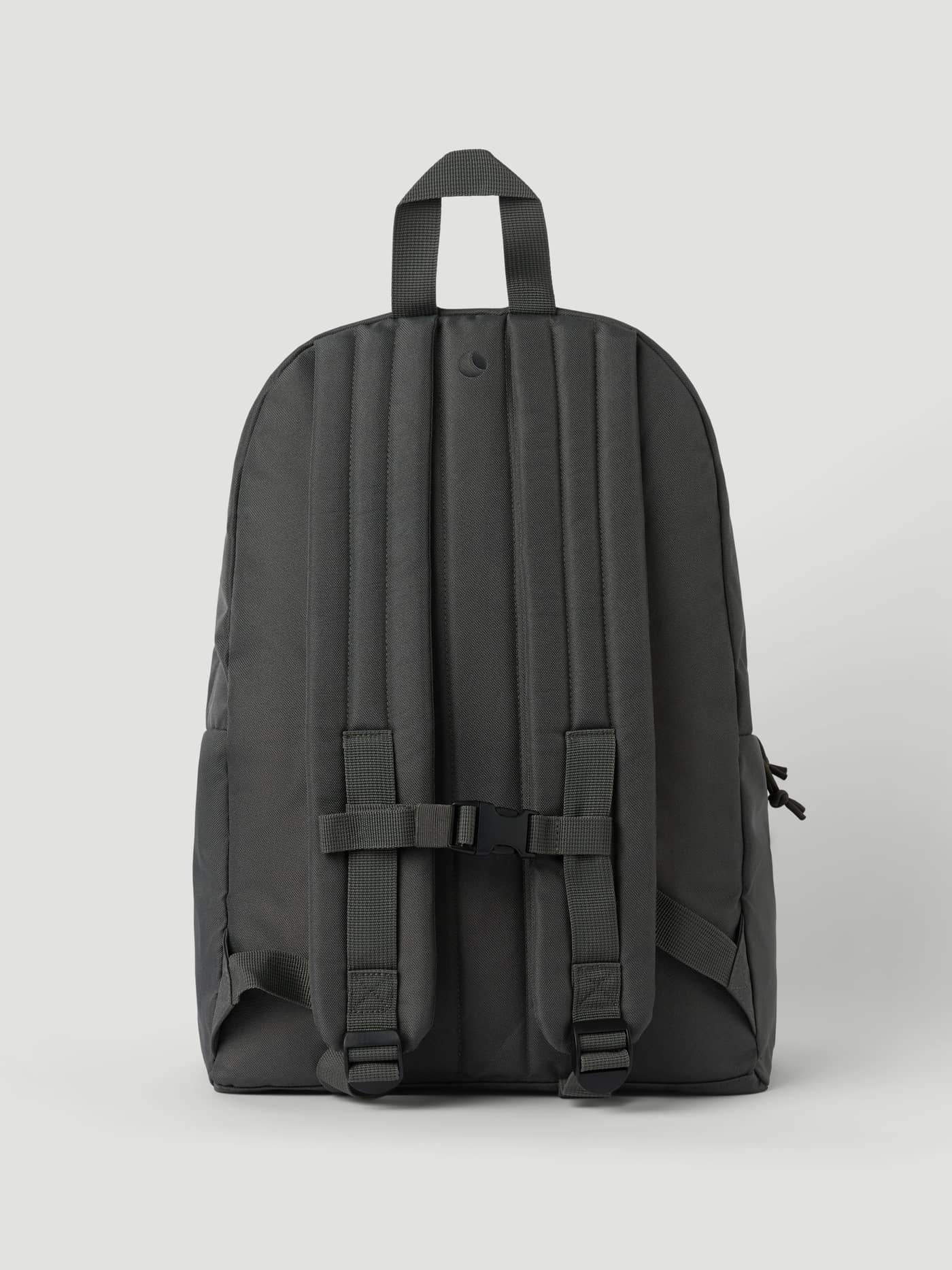 Rear view of the Borg Logo Backpack 19L in Forest Night (Green) with padded straps and chest strap for training comfort. - Image 2