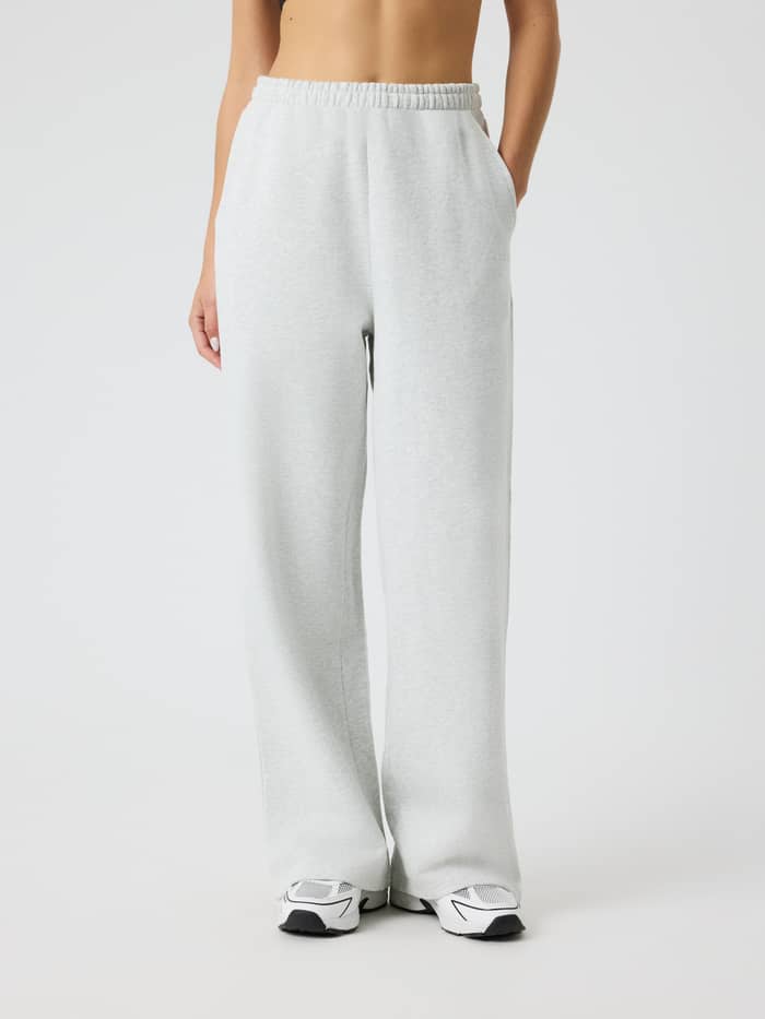 Björn Borg - Studio Oversized Straight Sweatpants Ultra Light Grey Melange