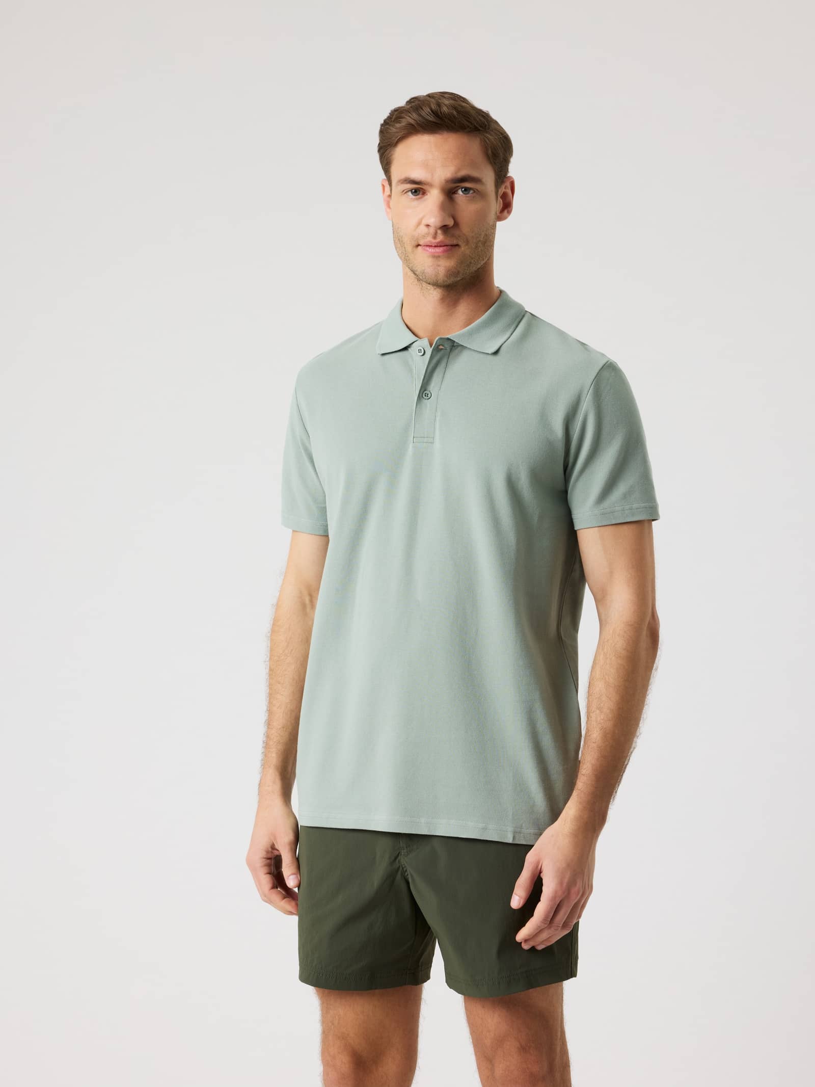 Björn Borg - Borg Polo Shirt Slate Gray Heren - Image 1