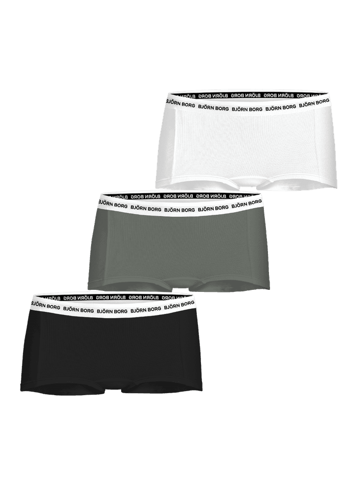 Björn Borg - Cotton Stretch Logo Boxer Shorts 3-pack Multicolore