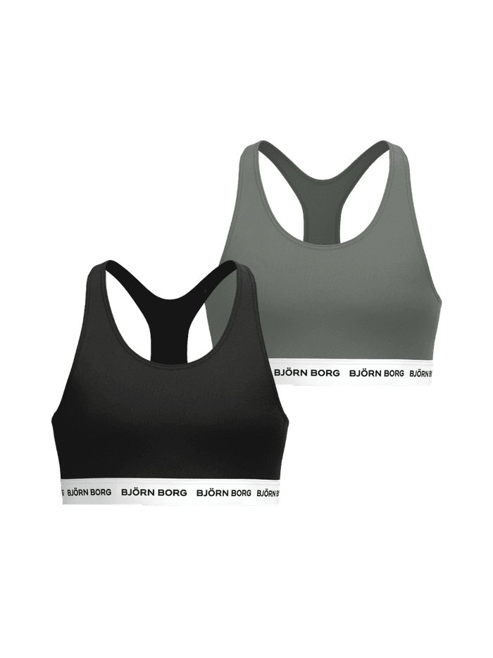 Björn Borg - Cotton Stretch Logo Soft Top 2-pack Multi