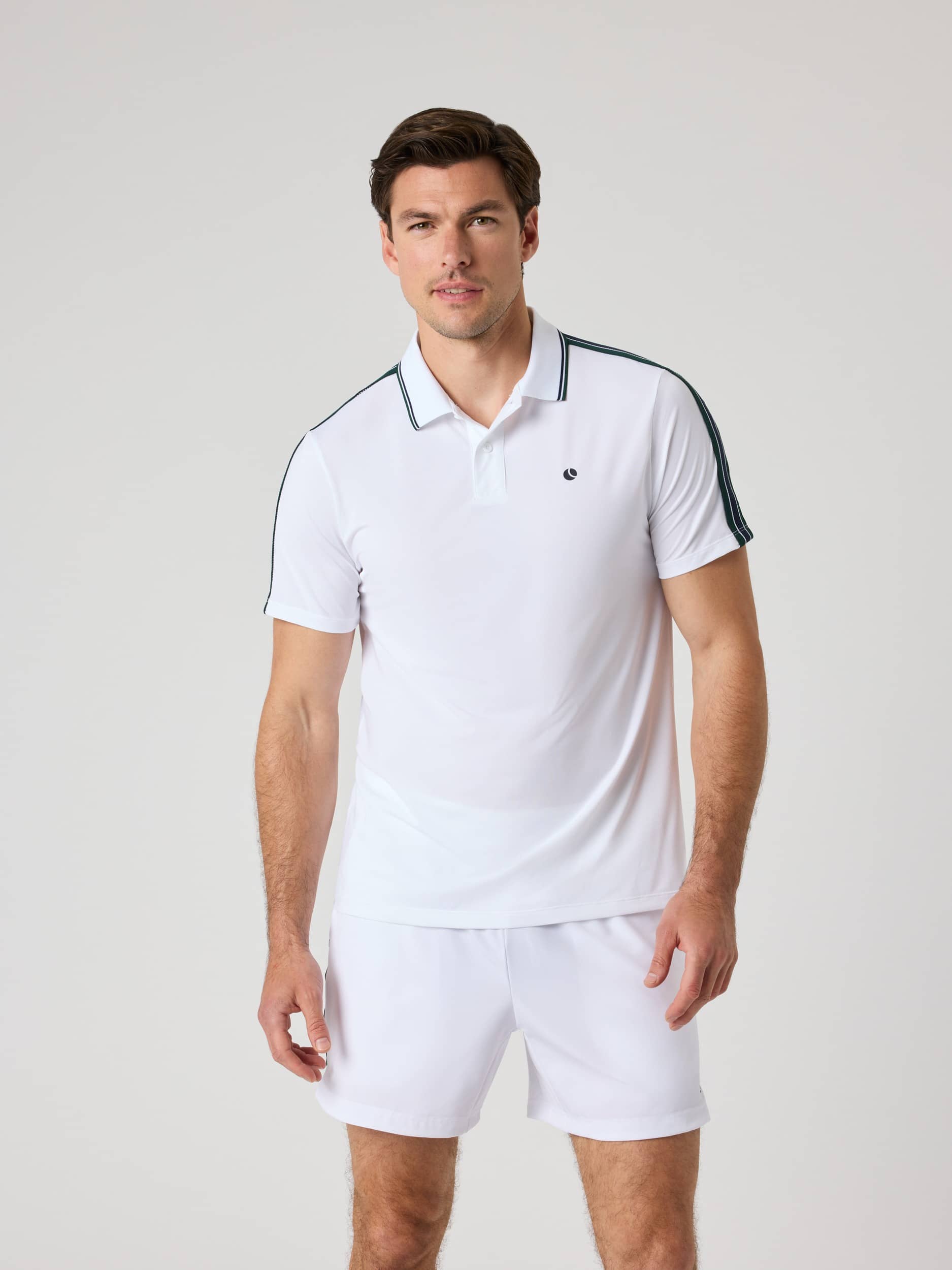 Ace Retro Polo Shirt - Men - Brilliant White | Björn Borg