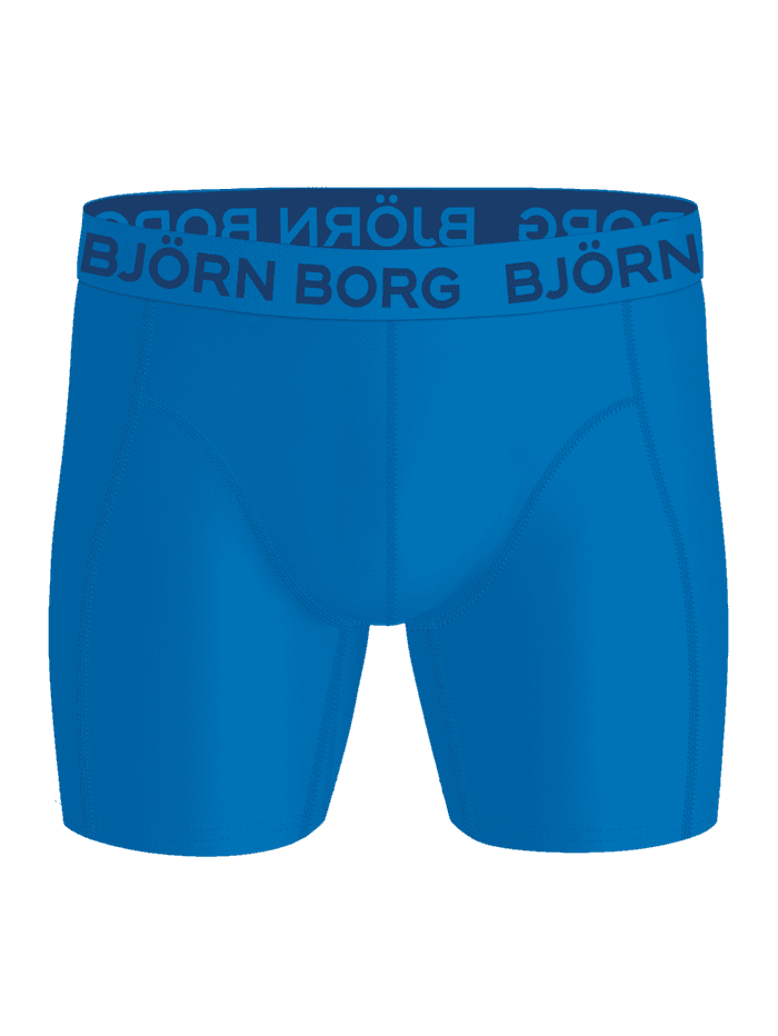 Sports Lightweight Boxers 2-pack i Blå set forfra, funktionelle og hurtigtørrende træningsunderbukser til mænd. - Image 4