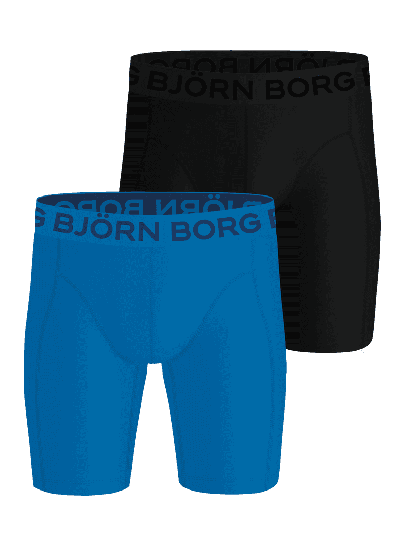 Sports Lightweight Long Leg Boxers 2-pack