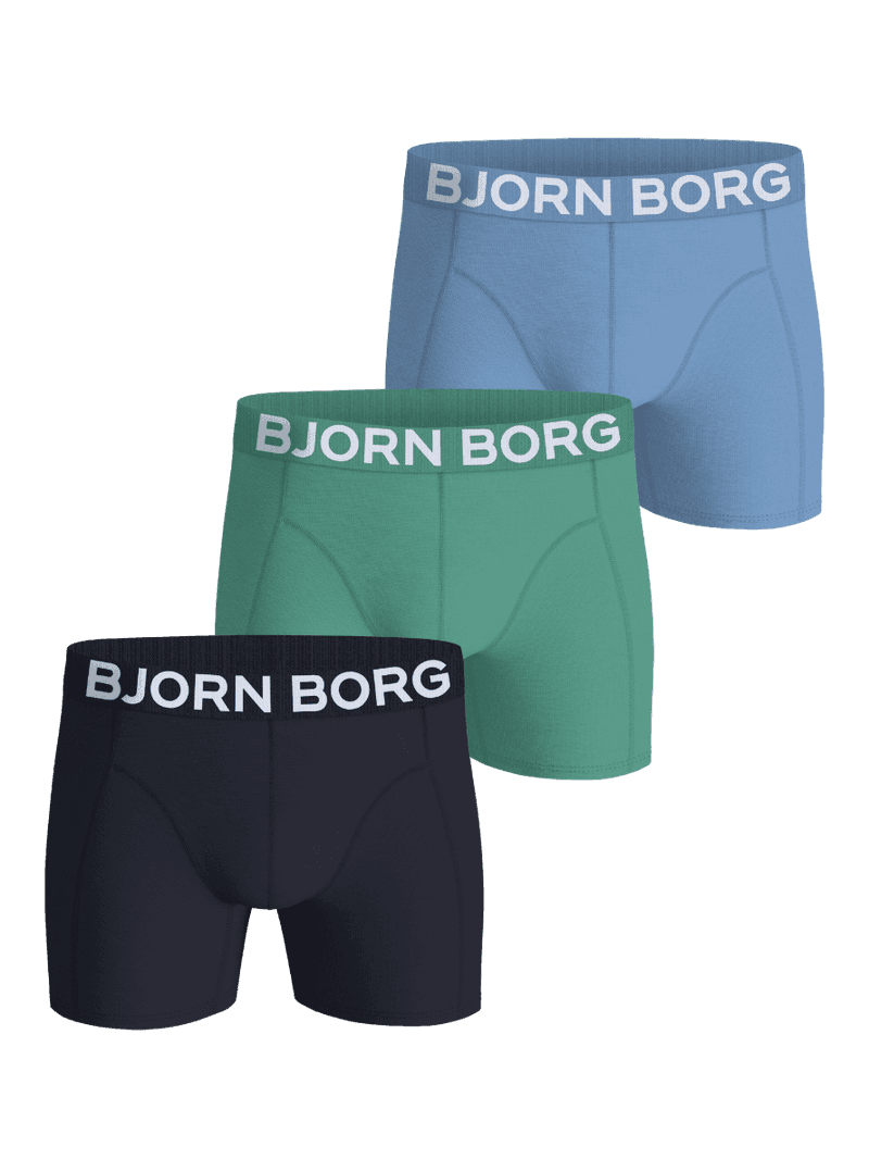 Organic Cotton Stretch Boxers 3-pack