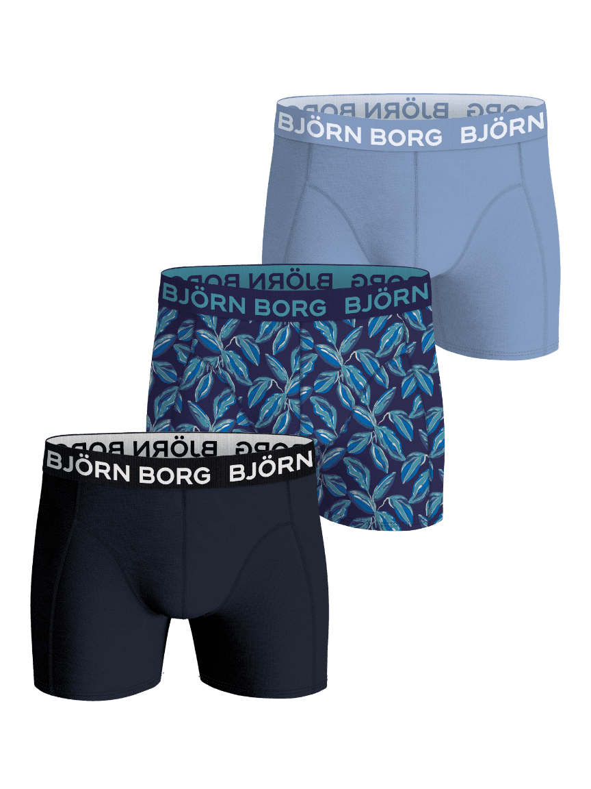 Björn Borg - Bamboo Cotton Blend Boxers 3-pack Mehrfarbig Men - Image 1