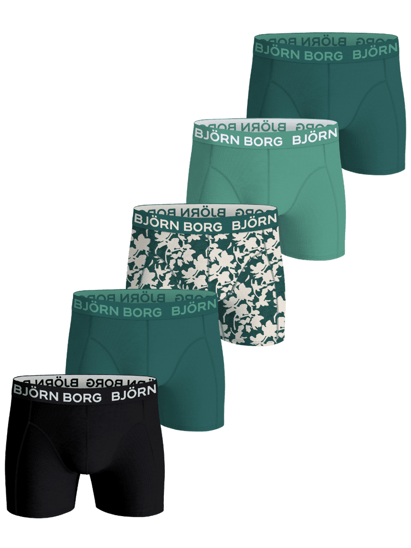 Cotton Stretch Boxers 5-pack