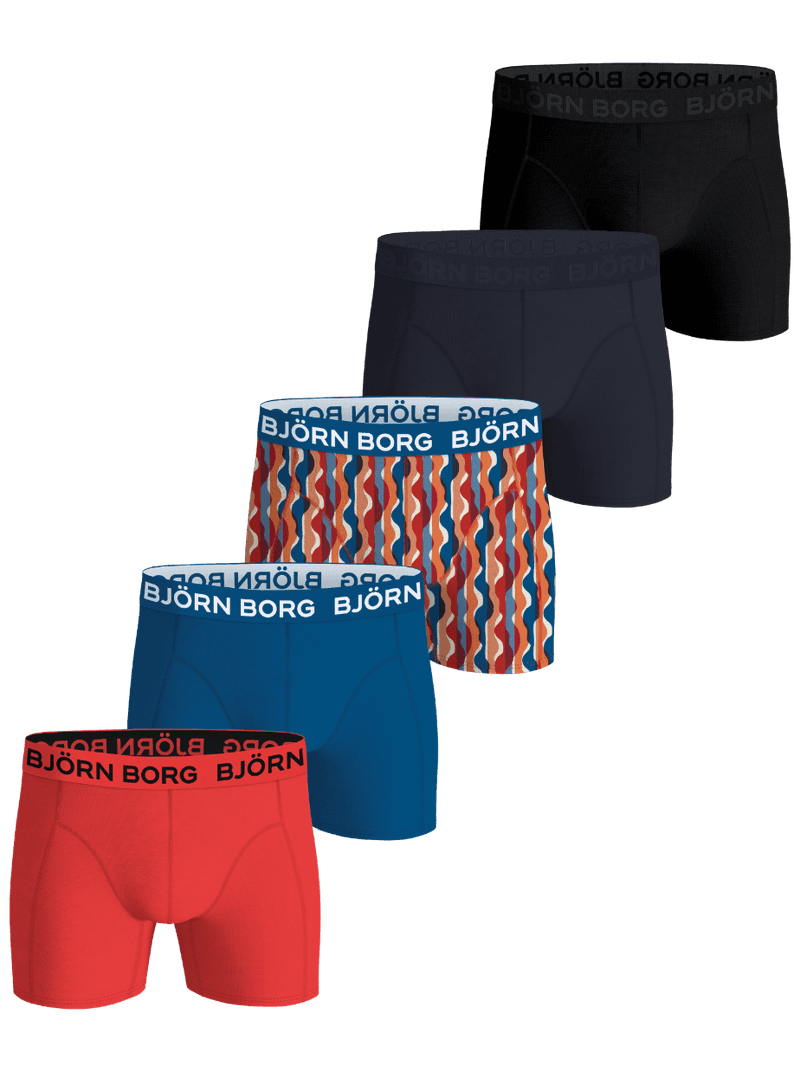 Cotton Stretch Boxers 5-pack