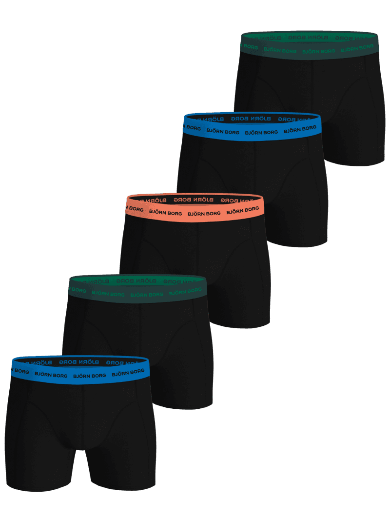 Cotton Stretch Boxers 5-pack