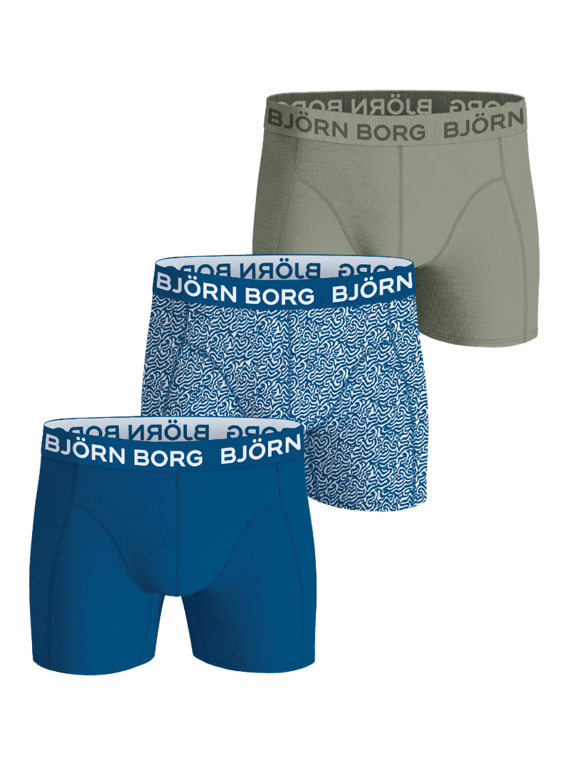 Cotton Stretch Boxers 3-pack